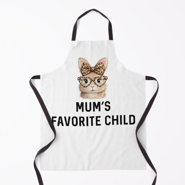 Item preview, Mum's Favorite Child Rabbit Mother's Day UK Sassy Leopard Print Easter Bunny Gift Rabbits Lover Birthday designed and sold by DogLover332.