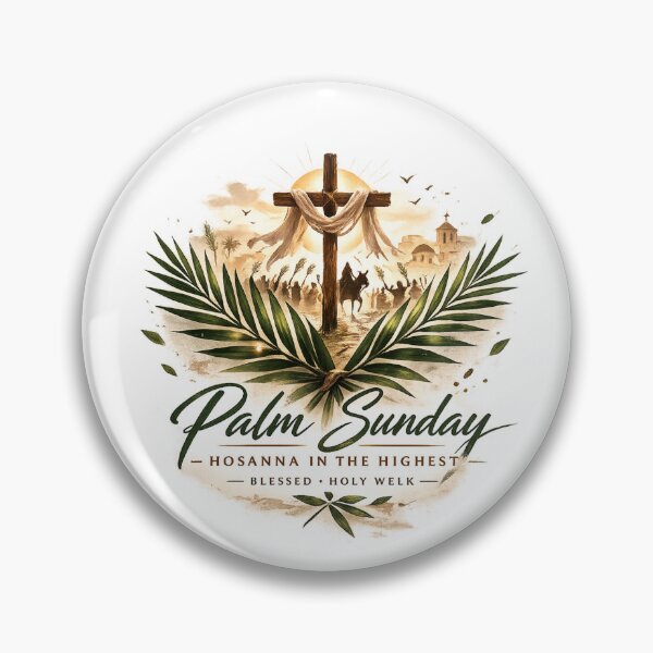 Item preview, Blessed Palm Sunday – Faith, Hope & Renewal designed and sold by Andrei Cazan.