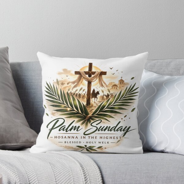 Item preview, Blessed Palm Sunday – Faith, Hope & Renewal designed and sold by Andrei Cazan.