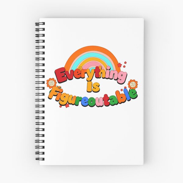Item preview, Everything Is Figureoutable Colorful Rainbow Bubble designed and sold by SkeletonsDanger.