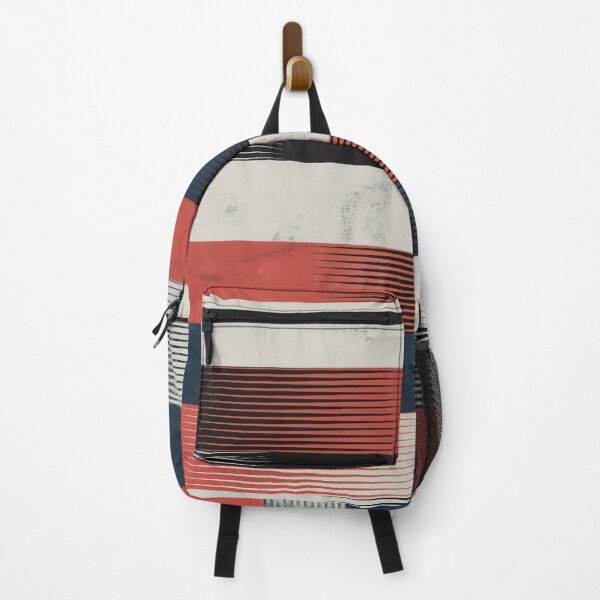 Item preview, Modern Red White Blue Stripe Pattern designed and sold by OldGloryForge.