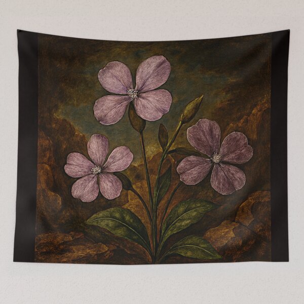 Item preview, Gibraltar Campion – Rare Botanical Art Prints #1 designed and sold by Helios Be. Lavsh.