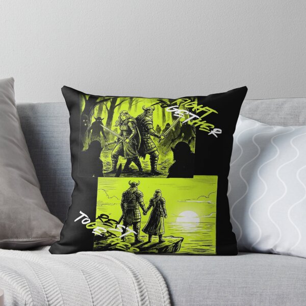 Item preview, Together in Battle and Dawn - Viking Warrior Couple designed and sold by SlavicKemp.