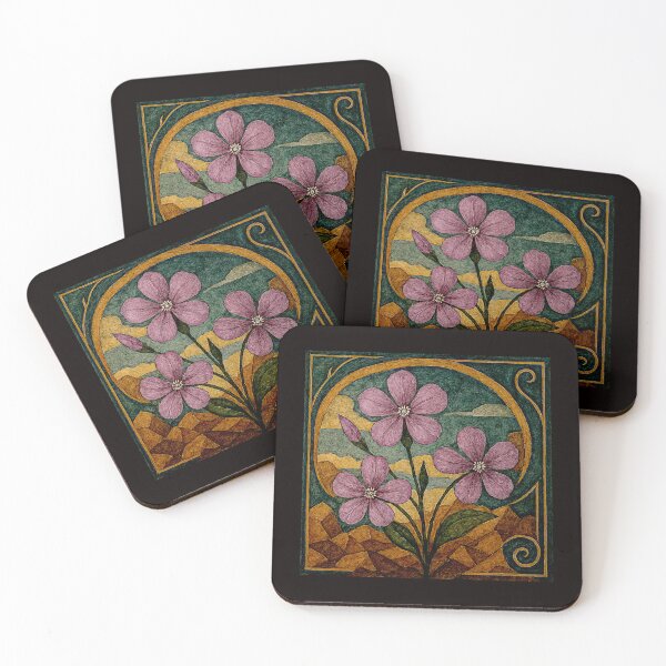 Item preview, Gibraltar Campion – Rare Botanical Art Prints #2 designed and sold by Helios Be. Lavsh.