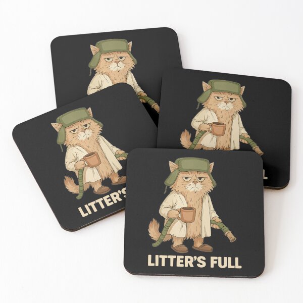 Item preview, LITTER'S FULL designed and sold by FaunaJam.