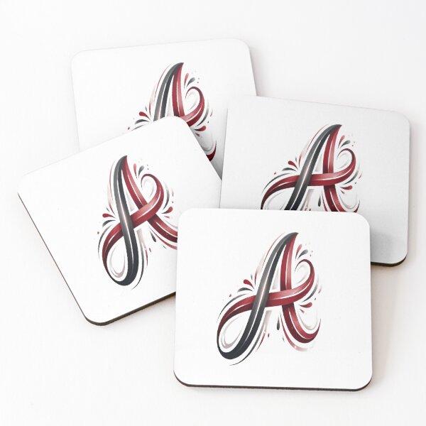 Item preview, Elegant Artistic Letter A . designed and sold by KalamAura.