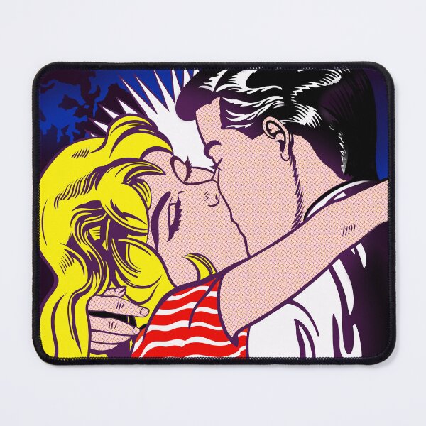 Item preview, Pop Art - The first kiss designed and sold by ArtPlus+.