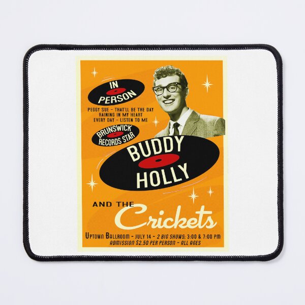 Item preview, Buddy Holly Show Orange designed and sold by Normbot2000.