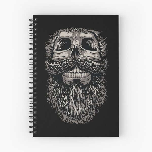 Item preview, Skull and beard designed and sold by ArtemNovus.