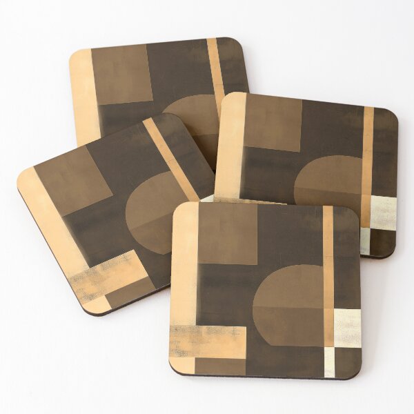 Item preview, Boho Geometric Distressed Textured-Style Modern Abstract Shapes  designed and sold by DEC02.
