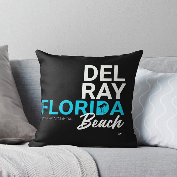 Item preview, Delray Beach Florida Black T shirt  designed and sold by LifeisgoodMF.