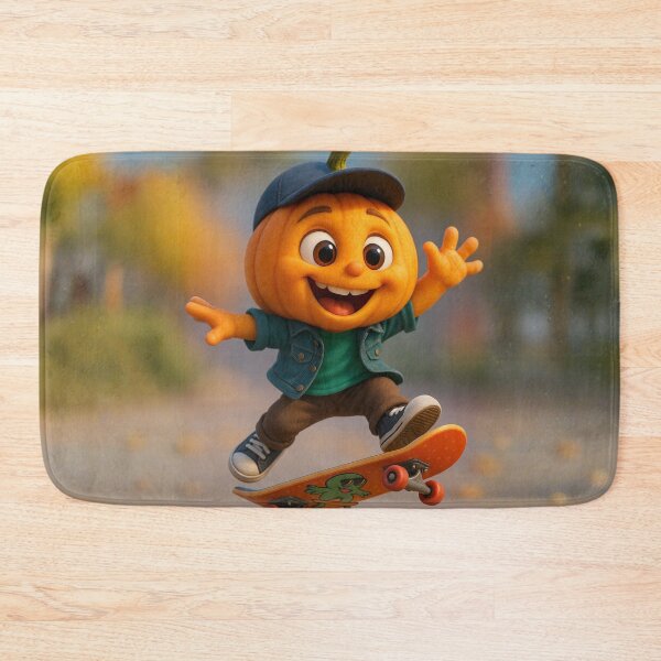 Item preview, Skater Pumpkin Boy designed and sold by Sillytoe.