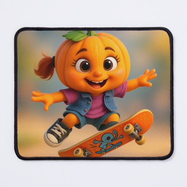 Item preview, Skater Pumpkin Girl designed and sold by Sillytoe.