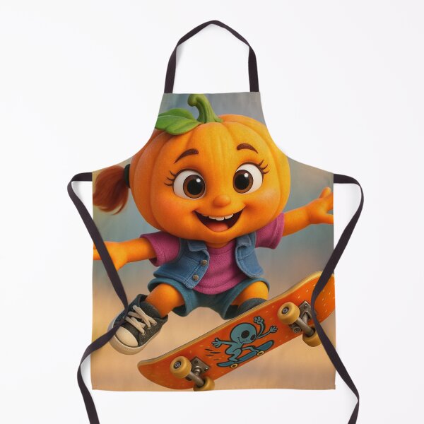 Item preview, Skater Pumpkin Girl designed and sold by Sillytoe.