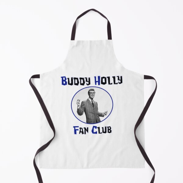 Item preview, Buddy Holly Fan Club Blue designed and sold by Normbot2000.