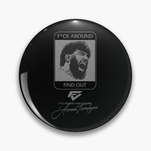 Item preview, Arman Tsarukyan "F*ck Around Find Out" designed and sold by JeyVel.