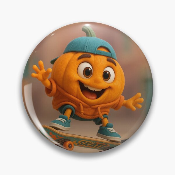 Item preview, Skater Pumpkin designed and sold by Sillytoe.