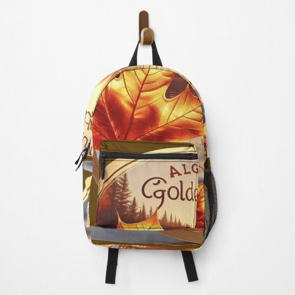 Item preview, Algonquin Golden Reflection – Canadian Maple Dream 3D Label designed and sold by PaintMeWorld.