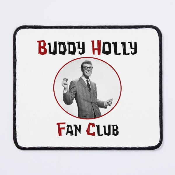 Item preview, Buddy Holly Fan Club Red designed and sold by Normbot2000.