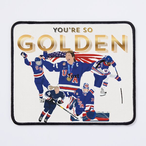 Item preview, Golden USA Hockey designed and sold by Toth Art and Glass.