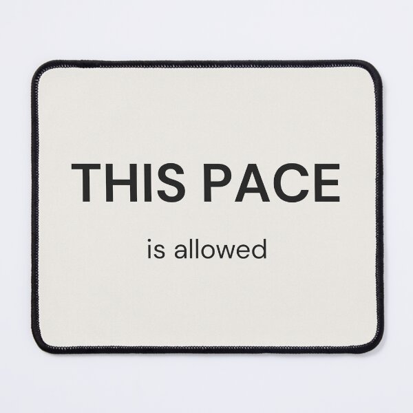 Item preview, This Pace Is Allowed – Slow Living Shirt designed and sold by QuietlyBecoming.