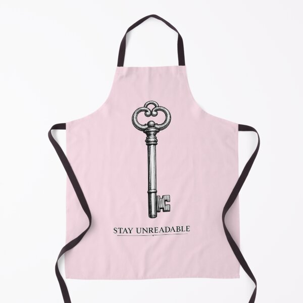 Item preview, Stay Unreadable – Dark Academia Minimal Key designed and sold by KawaiiOrbit.