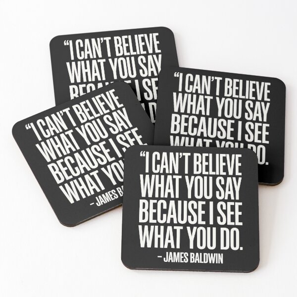 Item preview, I CAN'T BELIEVE WHAT YOU SAY — JAMES BALDWIN designed and sold by FaunaJam.