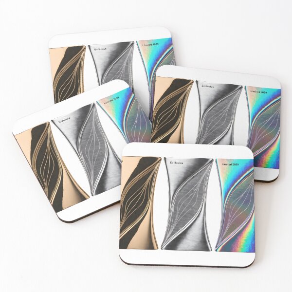 Item preview, Three luxury trophies with VIP, Exclusive, and Limited 2029 labels designed and sold by Creative88Art.