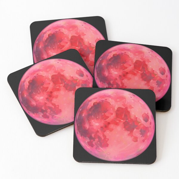 Item preview, Anime Blood Moon B | Red Lunar Space Art designed and sold by Crystal Moon.