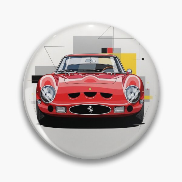 Item preview, Ferrari 250 GTO Retro Poster Classic Ferrari Collector Car Art designed and sold by Motorline44.