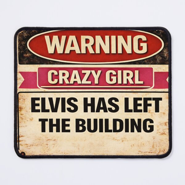 Item preview, Crazy Girl – Elvis Has Left the Building designed and sold by CrazyGirlllc.