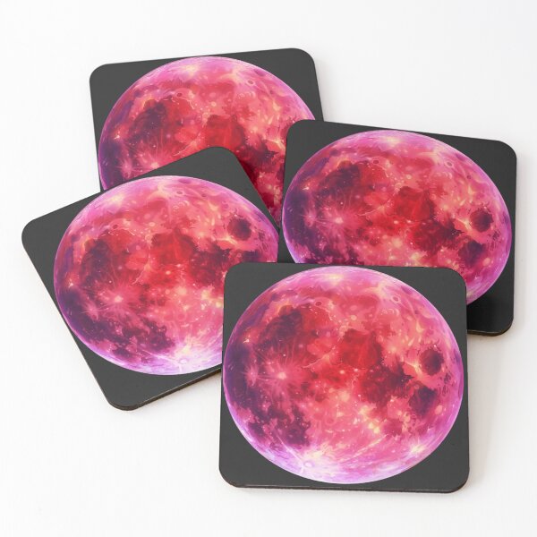 Item preview, Anime Blood Moon A | Red Lunar Space Art designed and sold by Crystal Moon.