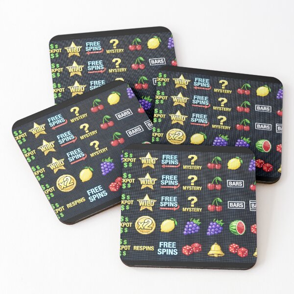 Item preview, Vibrant slot machine screen with colorful symbols and jackpot designed and sold by Creative88Art.