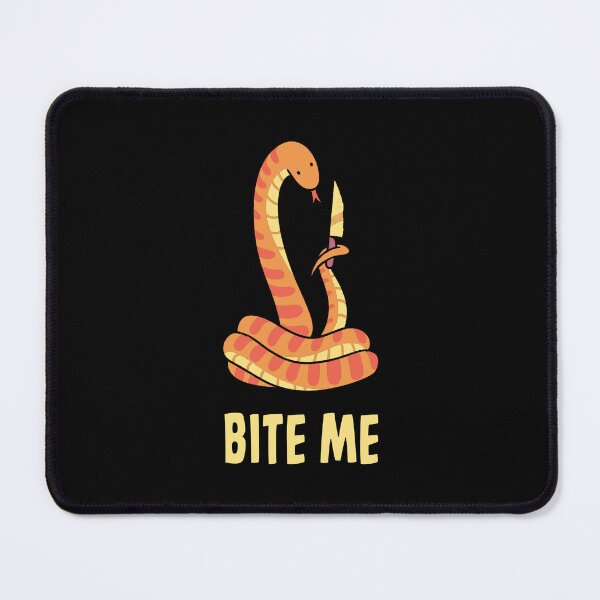 Item preview, Bite Me Funny Snake by Tobe Fonseca designed and sold by Tobe Fonseca®.