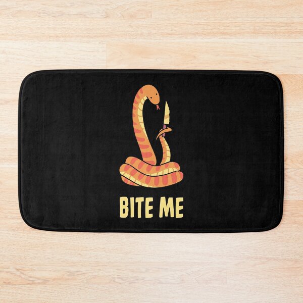 Item preview, Bite Me Funny Snake by Tobe Fonseca designed and sold by Tobe Fonseca®.