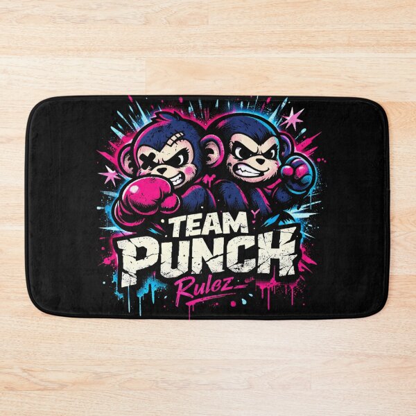 Item preview, Team Punch — Tough Plush Monkeys Brotherhood After Fight designed and sold by VibeOffline Studio.