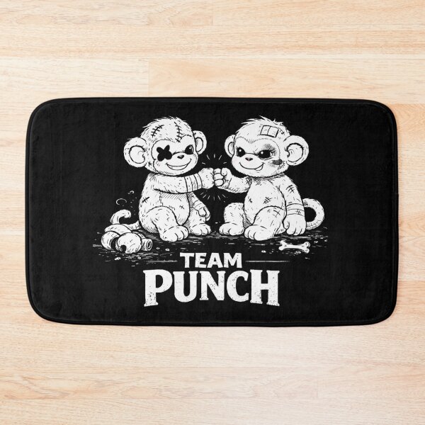 Item preview, Team Punch — Tough Plush Monkeys Brotherhood After Fight designed and sold by VibeOffline Studio.