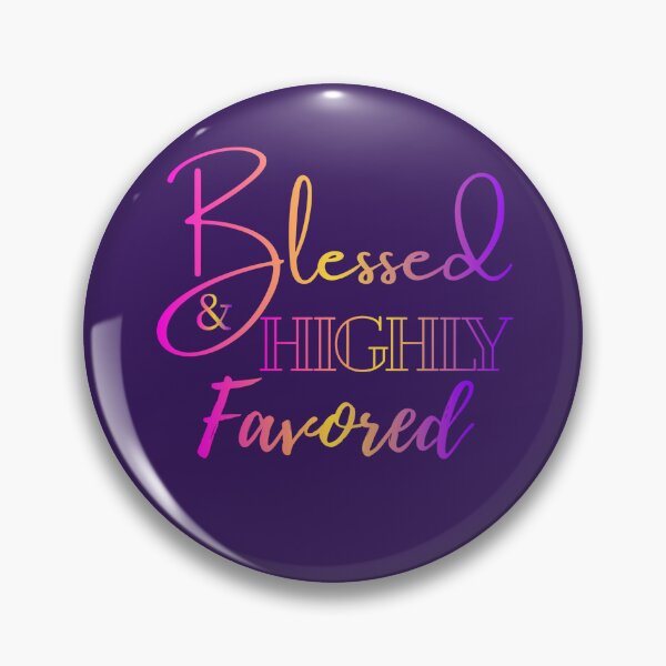 Item preview, Vivid Grace: Blessed & Highly Favored Script designed and sold by Avis Art.