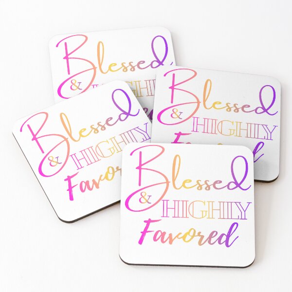 Item preview, Vivid Grace: Blessed & Highly Favored Script designed and sold by Avis Art.