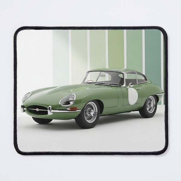 Item preview, Jaguar E-Type British Racing Green Poster Classic Jaguar Sports Car Art designed and sold by Motorline44.