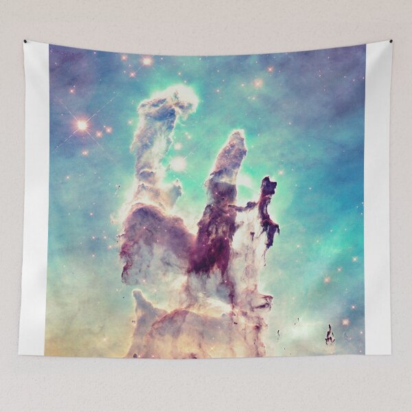 Item preview, Bright Pastel Hubble Telescope Space Art : Pillars of Creation  designed and sold by 2sweetsDesign.
