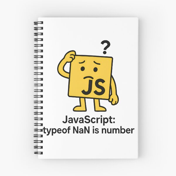 Artikelvorschau, JavaScript typeof NaN ist eine lustige Zahl im Frontend entworfen und verkauft von Zenith Design.