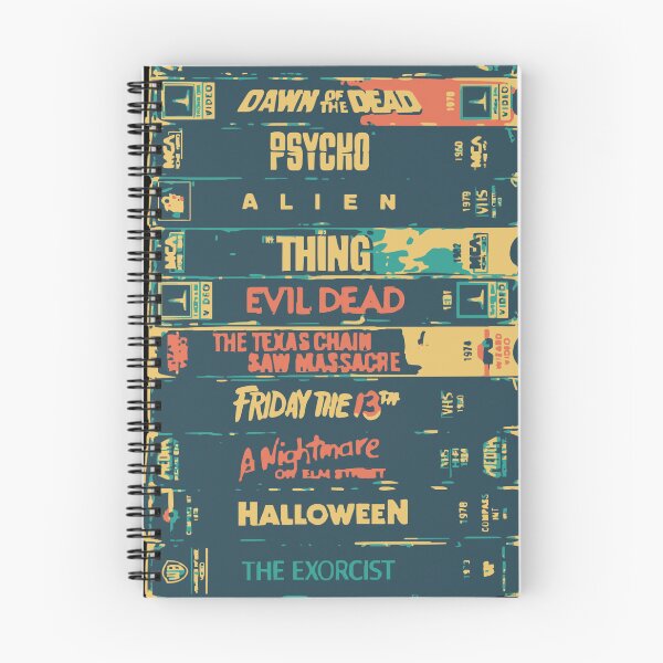 Aperçu de l'œuvre Version VHS de film d'horreur créée et vendue par codeEapparel.