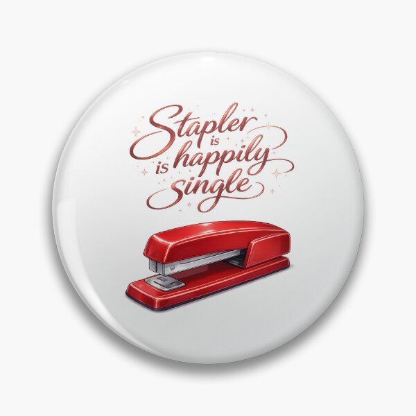 Item preview, Stapler Is Happily Single designed and sold by PopCultureArtShop.