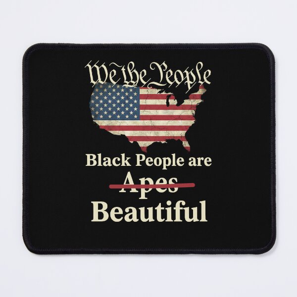 Item preview, We The People Black People Are Beautiful Anti Racism Equality Statement designed and sold by G350.