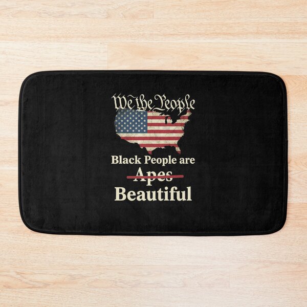 Item preview, We The People Black People Are Beautiful Anti Racism Equality Statement designed and sold by G350.