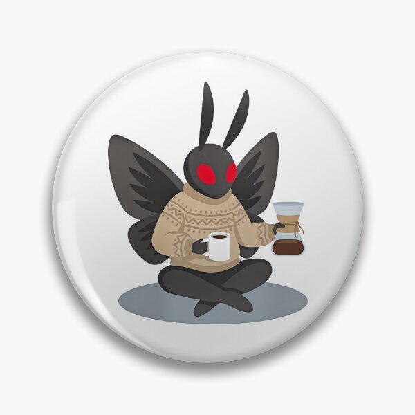 Item preview, Mothman sweater coffee designed and sold by FaunaJam.