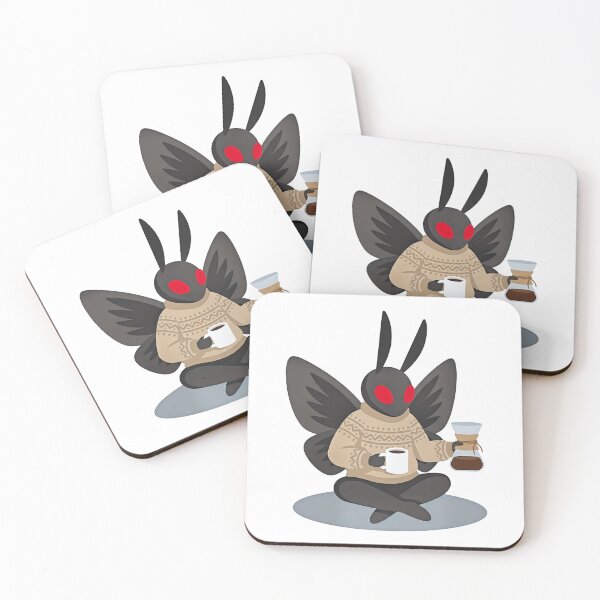 Item preview, Mothman sweater coffee designed and sold by FaunaJam.