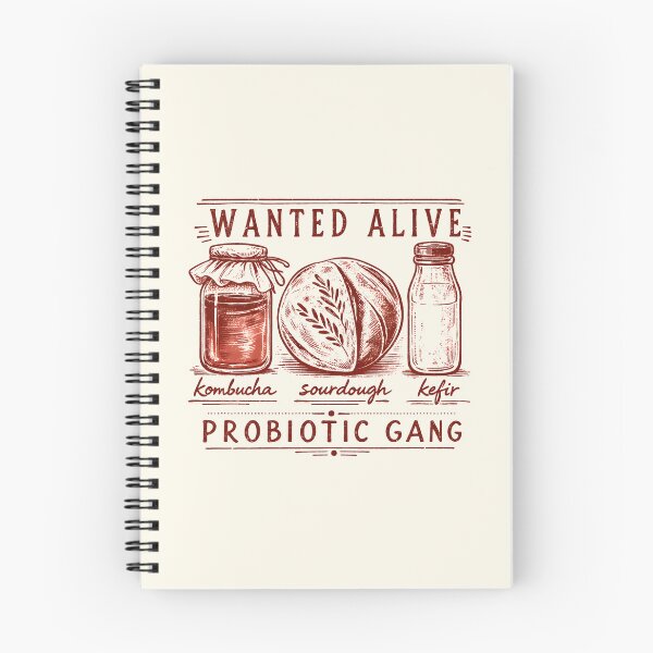 Item preview, Kombucha Sourdough Kefir Probiotic Gang designed and sold by DemureArtsy.