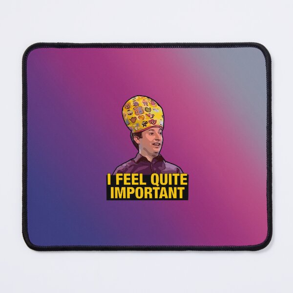 Item preview, WILTY David Mitchell ‘I feel quite important’ designed and sold by PrettyPettyCultureClub.